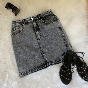 Denim Zara Skirt
